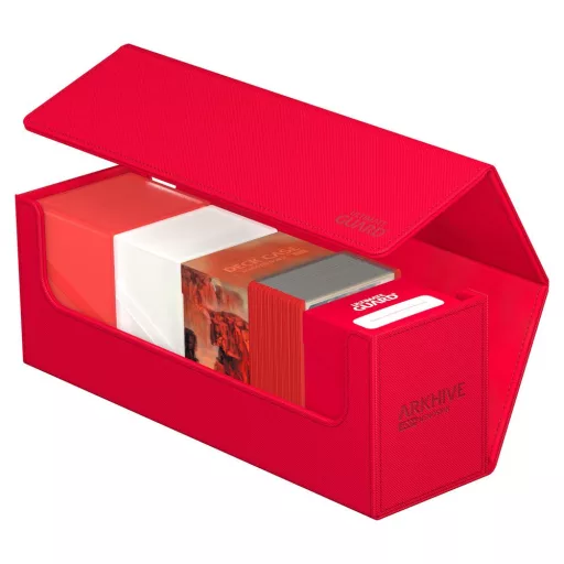 Ultimate Guard Arkhive 400+ XenoSkin Monocolor Red