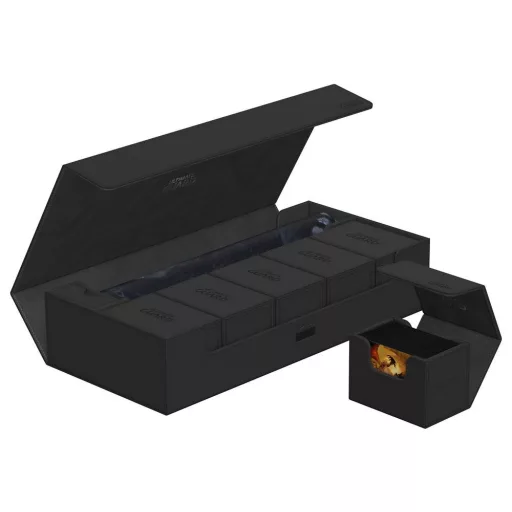 Ultimate Guard Superhive 550+ XenoSkin Monocolor Black