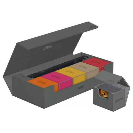 Ultimate Guard Superhive 550+ XenoSkin Monocolor Grey