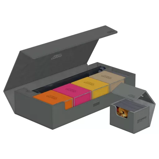 Ultimate Guard Superhive 550+ XenoSkin Monocolor Grey
