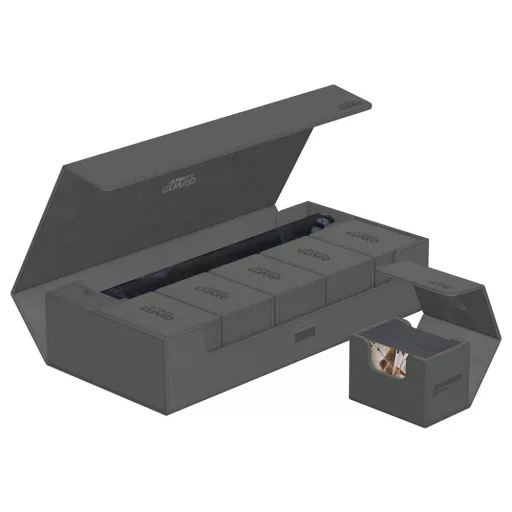 Ultimate Guard Superhive 550+ XenoSkin Monocolor Grey