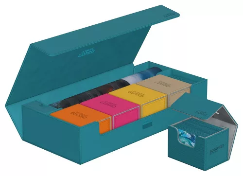 Ultimate Guard Superhive 550+ XenoSkin Monocolor Petrol