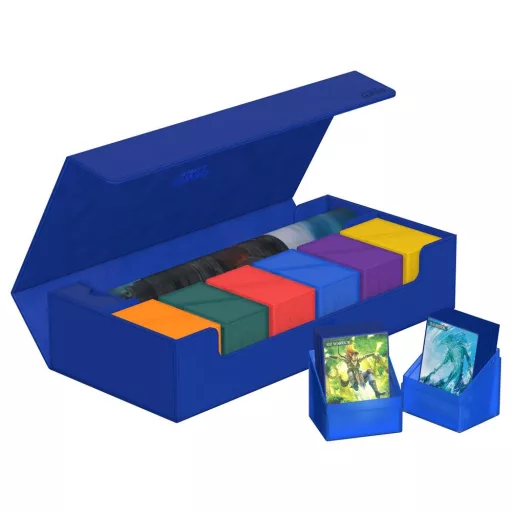 Ultimate Guard Superhive 550+ XenoSkin Monocolor Blue