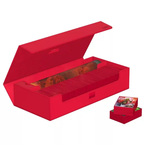 Ultimate Guard Superhive 550+ XenoSkin Monocolor Red