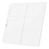 Ultimate Guard 24-Pocket QuadRow Pages Side-Loading Clear (10)