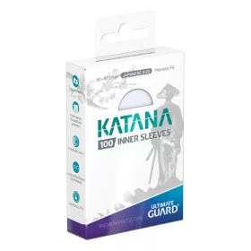   Ultimate Guard Katana Inner Sleeves Japanese Size Transparent (100)