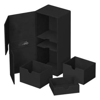   Ultimate Guard Twin Flip'n'Tray 266+ Xenoskin Black