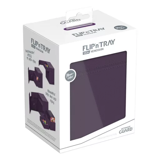 Ultimate Guard Flip'n'Tray 133+ XenoSkin Purple