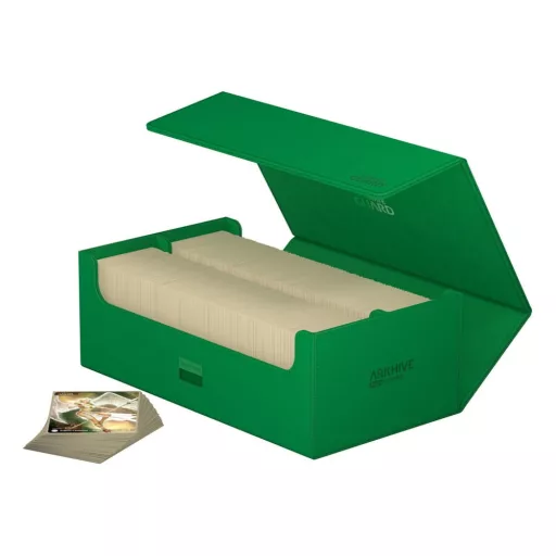 Ultimate Guard Arkhive 800+ XenoSkin Monocolor Green