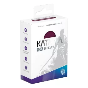   Ultimate Guard Katana Sleeves Standard Size Radiant Plum (100)
