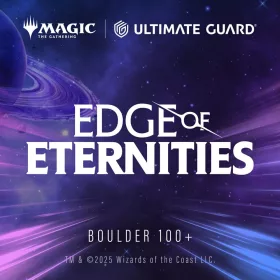   Ultimate Guard Boulder 100+ Magic: The Gathering Edge of Eternities" - Design 03"