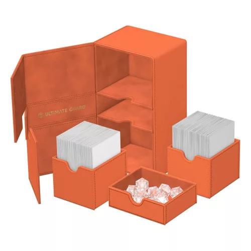 Ultimate Guard Twin Flip'n'Tray 200+ Xenoskin Summer Edition 2025" - Peach"