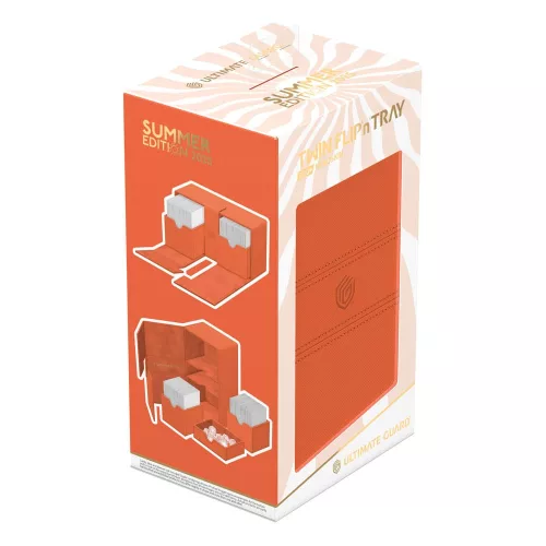 Ultimate Guard Twin Flip'n'Tray 200+ Xenoskin Summer Edition 2025" - Peach"