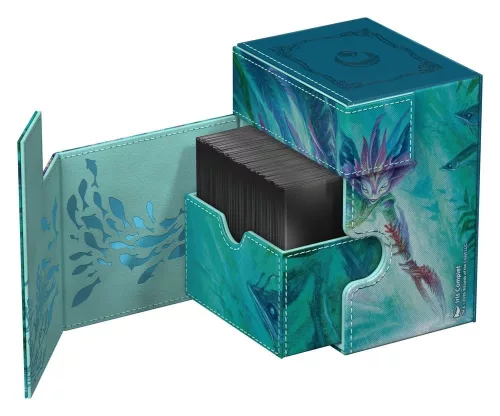 Ultimate Guard Flip'n'Tray 133+ Xenoskin Magic: The Gathering Lorwyn Eclipsed" - Silvergill Mentor"