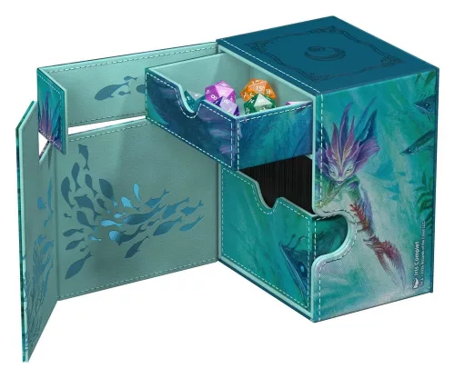 Ultimate Guard Flip'n'Tray 133+ Xenoskin Magic: The Gathering Lorwyn Eclipsed" - Silvergill Mentor"