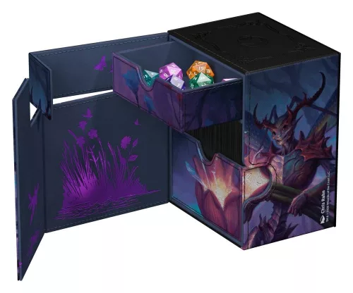 Ultimate Guard Flip'n'Tray 133+ Xenoskin Magic: The Gathering Lorwyn Eclipsed" - Bitterbloom Bearer"