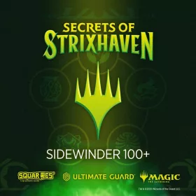   Ultimate Guard Sidewinder 100+ Xenoskin Magic: The Gathering Secrets of Strixhaven" - Black Mythic (Alternate Art)"