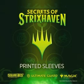   Ultimate Guard Art Sleeves Magic: The Gathering Secrets of Strixhaven" - Green Rare (Alternate Art)"