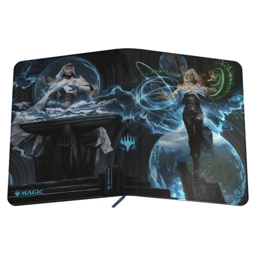 Ultimate Guard Zipfolio 360 Xenoskin Magic: The Gathering Reality Fracture" - Blue Rare / Multicolor Rare"