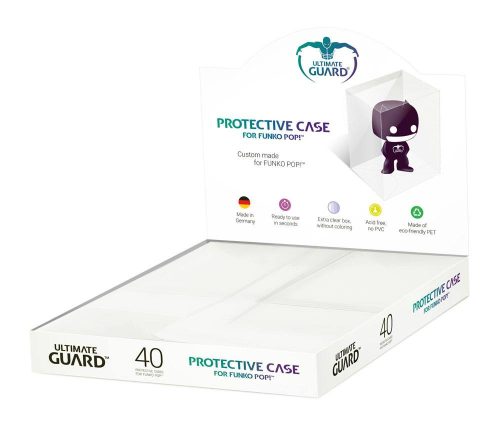 Ultimate Guard Protective Case for Funko POP!™ Figuras in Counter-Top Display (40)