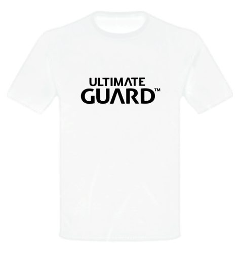 Ultimate Guard T-Shirt Wordmark White Size XXL