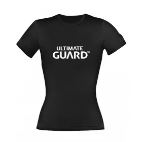 Ultimate Guard Ladies T-Shirt Wordmark Black Size M