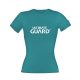 Ultimate Guard Ladies T-Shirt Wordmark Petrol Blue Size M