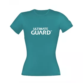 Ultimate Guard Ladies T-Shirt Wordmark Petrol Blue Size S