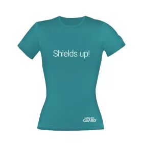   Ultimate Guard Ladies T-Shirt Shields Up! Petrol Blue Size XL