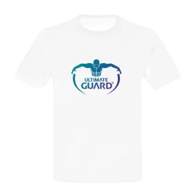 Ultimate Guard T-Shirt Logo White Size XXL