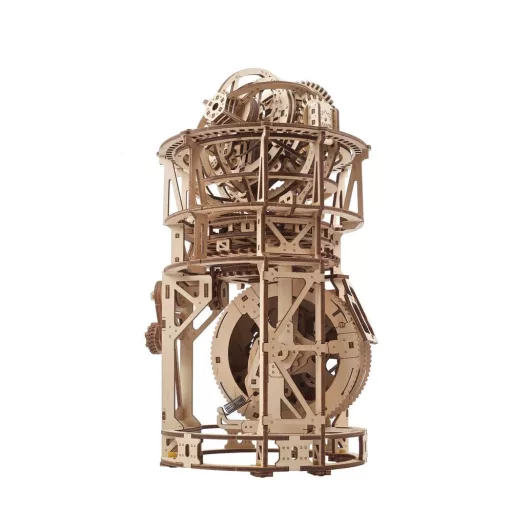 Ugears 3D Wooden Puzzle Sky Watcher Tourbillon Table Clock