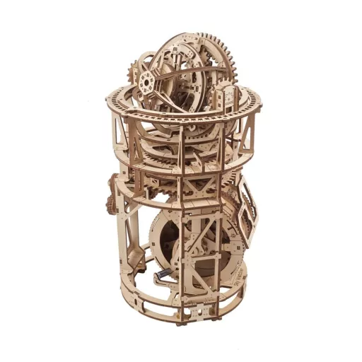 Ugears 3D Wooden Puzzle Sky Watcher Tourbillon Table Clock