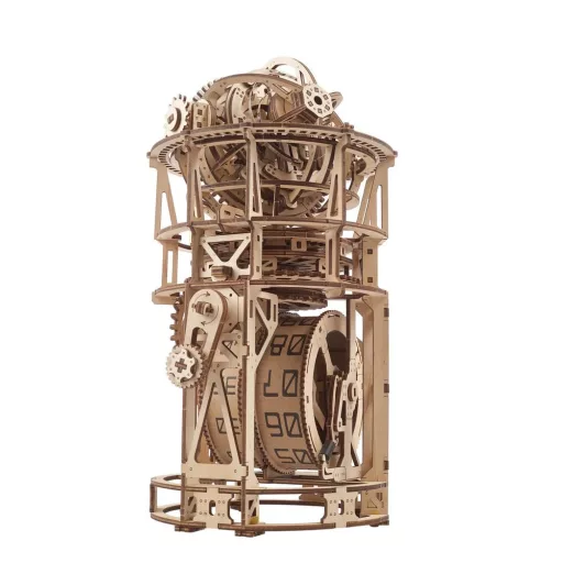 Ugears 3D Wooden Puzzle Sky Watcher Tourbillon Table Clock