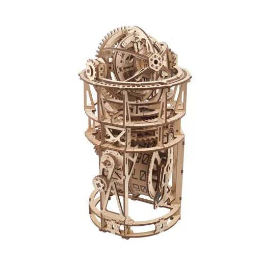 Ugears 3D Wooden Puzzle Sky Watcher Tourbillon Table Clock