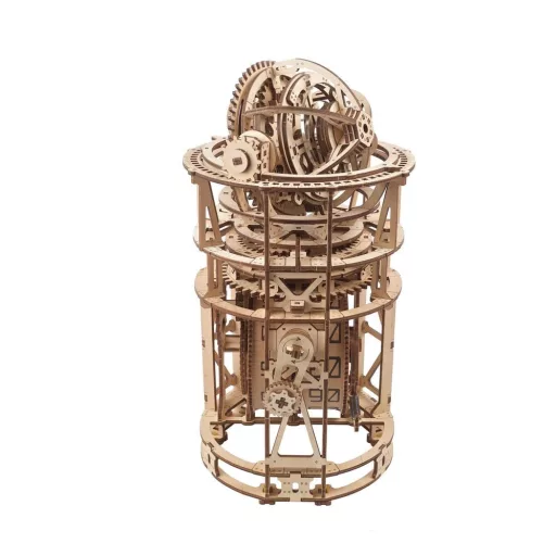 Ugears 3D Wooden Puzzle Sky Watcher Tourbillon Table Clock