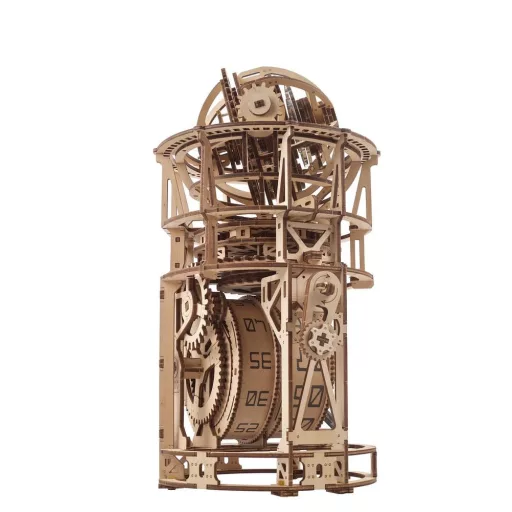 Ugears 3D Wooden Puzzle Sky Watcher Tourbillon Table Clock
