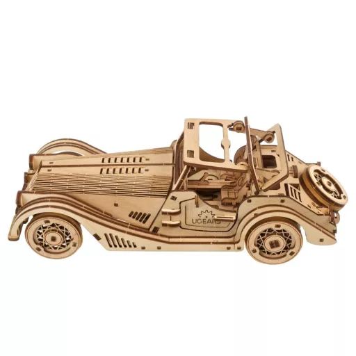 Ugears 3D Wooden Puzzle Sports Car Rapid Mouse