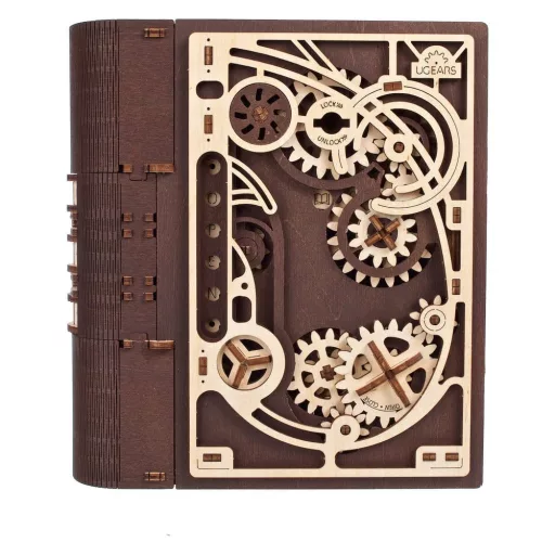 Ugears 3D Wooden Puzzle Book of Secrets