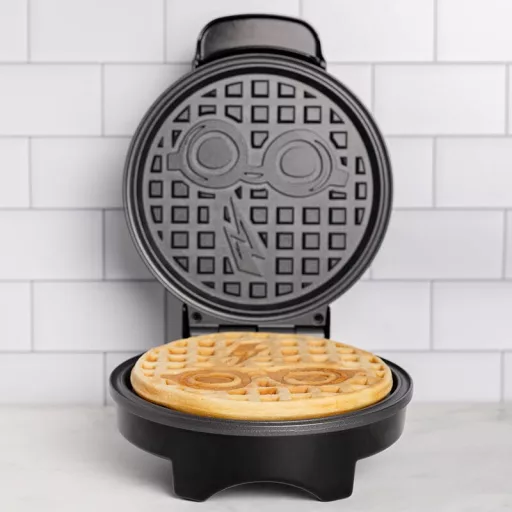 Harry Potter Waffle Maker Glasses and Lightning Bolt
