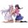 Nekomonogatari Monogatari Series PVC Szobor Tsubasa Hanekawa Set (re-run) 19 cm