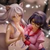 Nekomonogatari Monogatari Series PVC Szobor Tsubasa Hanekawa Set (re-run) 19 cm