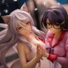 Nekomonogatari Monogatari Series PVC Szobor Tsubasa Hanekawa Set (re-run) 19 cm