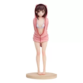   Original Character PVC Szobor Swimsuit Hoodie Misaki Illustration by Jonsun 26 cm