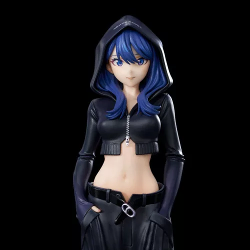 Gridman Universe Zozo Black Collection Szobor PVC Rikka Takarada 24 cm