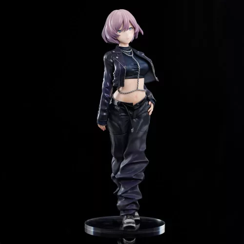 Gridman Universe Zozo Black Collection Szobor PVC Mujina 25 cm