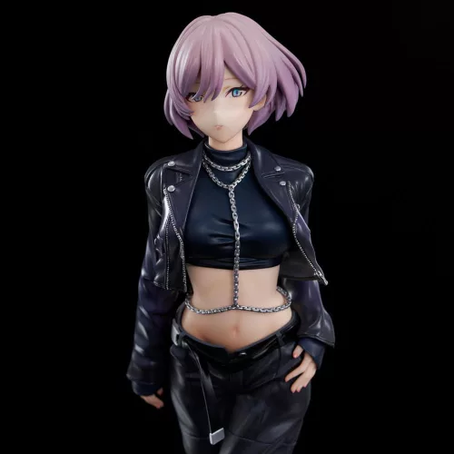 Gridman Universe Zozo Black Collection Szobor PVC Mujina 25 cm