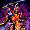 Yu-Gi-Oh! Monster Figure Collection Szobor PVC Legendary Six Samurai Shi En 35 cm