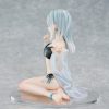 Original Character PVC Szobor 1/7 Silver-Haired Girl Sky Blue Morning Special Outfit Ver. by Fuumi Illustration 16 cm