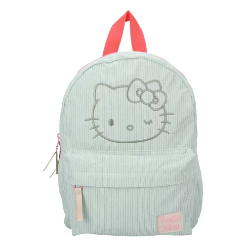 Sanrio Backpack Hello Kitty Have a Nice Day Green