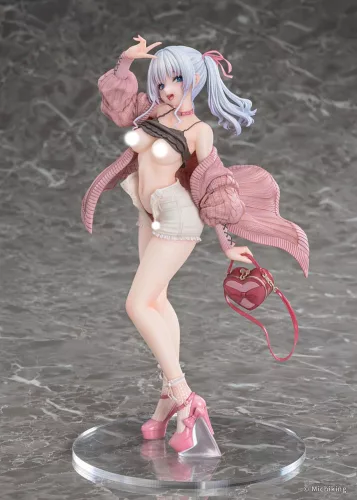 Original Character PVC Statue 1/6 Shion Passion Pink Illustration by Michiking 27 cm